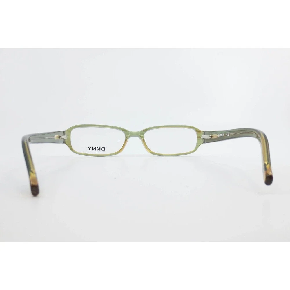 DKNY DY4550 3015 Green Tan Rectangular Eyeglasses Frames 50-16-135 Womens Mens